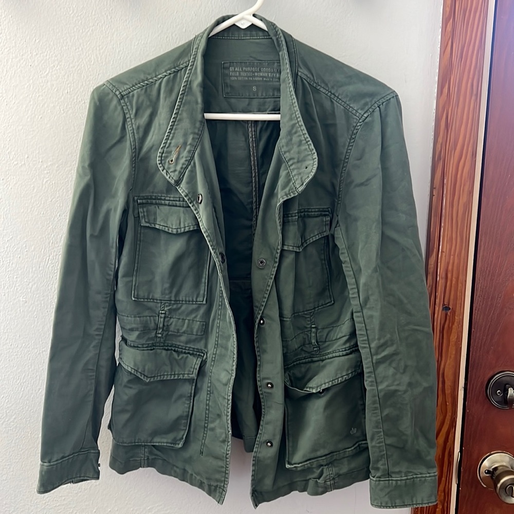 Green All Purpose Fall Jacket